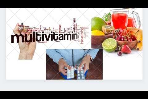 Multivitamin | Benefits of Vitamins and Minerals | Health and Fitness