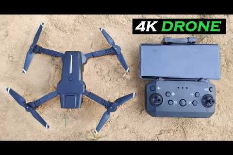 Foldable Drone with 4K HD Dual Camera Wi-Fi FPV RC Drone Altitude Hold & Headless Mode..
