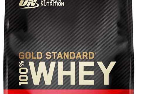 Optimum Nutrition Gold Standard 100% Whey Protein, Delicious Strawberry, 10 Pound