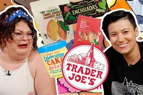 We Tried The NEW Trader Joe''s Foods For August | Kitchen & Jorn