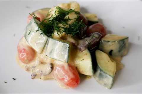 Creamy Vinaigrette Salad: Lettuce-free And Paleo-friendly (DF, GF, SF)