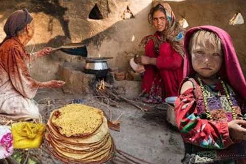 Shepherd Mother ka Khana Banane ka Tarika | Village Shepherd Mother Cooking Organic Food for Family