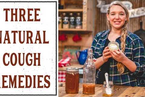 THREE NATURAL COUGH REMEDIES + HOMEMADE GARLIC SALVE