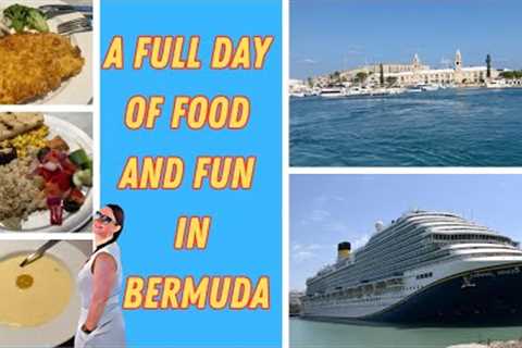 A FULL DAY of food and fun in Bermuda - Carnival Venezia Bermuda Cruise from NYC