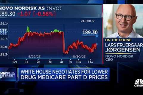 Novo Nordisk CEO: Not exactly clear yet what Medicare price negotiations will do for financials
