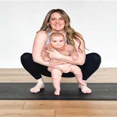5 yoga poses to do with baby