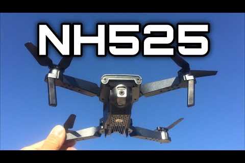 Neheme NH525 Foldable Wifi Beginner RC Quadcopter review and flights