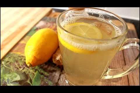 Miracle Lose Weight Fast With LEMON,GINGER Weight Loss Detox Tea Drink !!