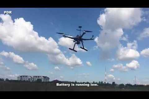S500 quadcopter test flight â drone fly