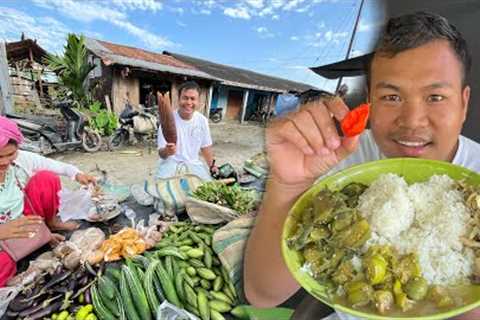 Bought Organic Vegetables from Tribal Market | Arunachal Pradesh Local Market | Vegetables Mukbang