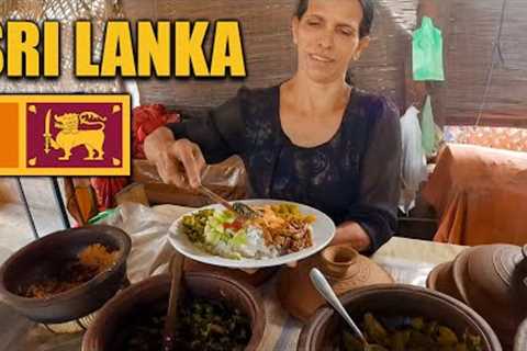 Amazing Food From Kind Lady In Sri Lanka
