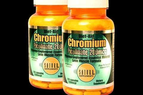 Vitamins and Minerals Chromium Picolinate Saturn Supplements