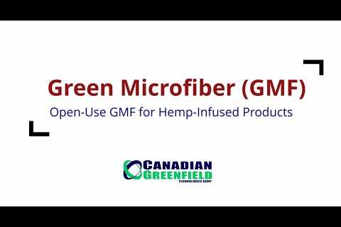 Green Microfiber (GMF): Open-Use GMF for Hemp-Infused Products