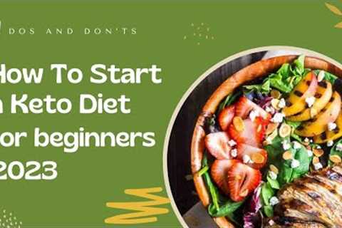 Keto diet for beginners  2023