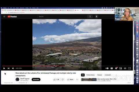 LAHAINA FIRE -- JUST RELEASED FOOTAGE STUNNING!! Side by Side Comparison