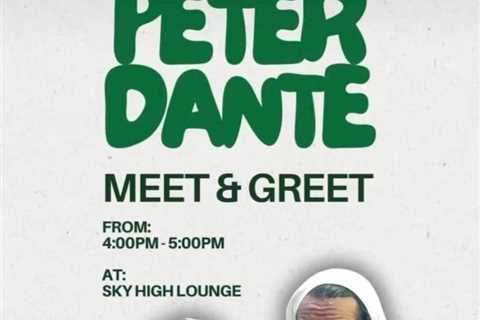 Meet and Greet Peter Dante from Grandmas Boy at NUWU Dispensary!!!! NuWu Sky…