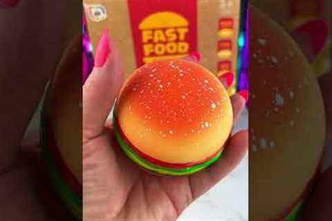Fast Food Fidget Meal Satisfying Video ASMR! 🍔🍟🥤#shorts