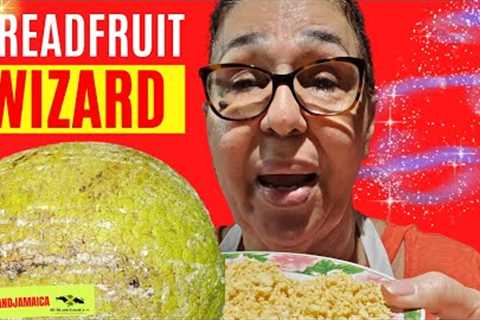 😳 LOOK What She Does With BREADFRUIT🍈