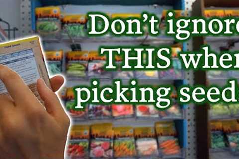 Seed Shopping 101: The 3 Things You Need To Keep In Mind When Buying Seeds