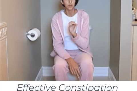 Effective Constipation Pooping Positions