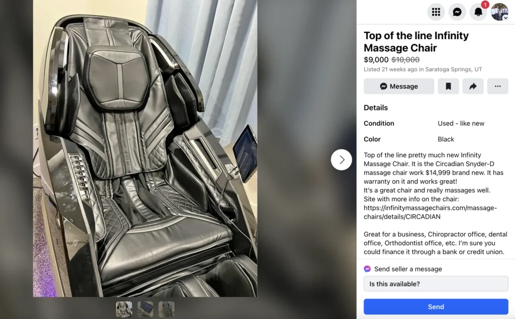 Used Massage Chairs vs. Refurbished Massage Chairs