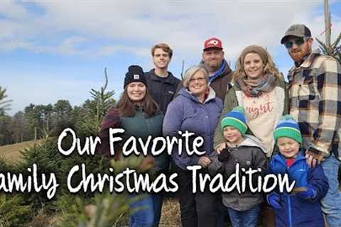 Mountain Christmas Tree Family Tradition