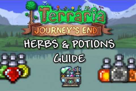 How To Find All 7 Herbs In Terraria!! - Terraria 1.4.4
