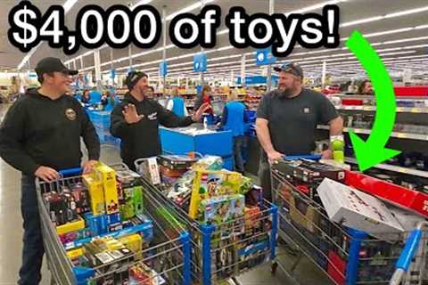 $4,000 toy shopping spree!  (and giving it all away)