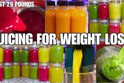 Juicing for WEIGHT LOSS | How I lost 29 pounds with juicing + Health Benefits & Juicing Recipes