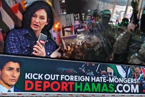 NEW! Deport Hamas billboard launches in Alberta