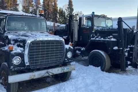 Rude Neighbor But Warm Day to Start the Big Trucks Dec 14 2023