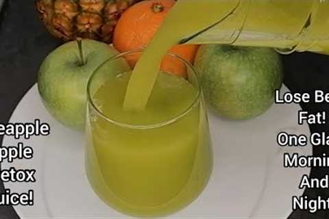 Detoxing After The Holiday Feast! Lose Belly Fat and Beat Bloating! No Ginger Detox Juice!