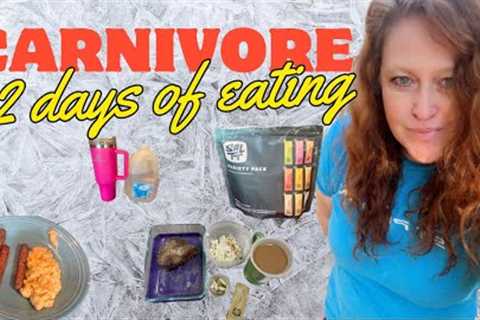 2 DAYS OF EATING CARNIVORE                         #keto #carnivore #lowcarb