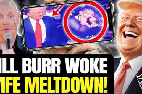 Bill Burr MELTS DOWN As Internet ROASTS His WOKE Wife Flipping-Off Trump | ''Come On, You Say FJB!
