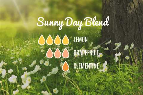 Sunny Day Essential Oil Blend Recipes and Benefits
