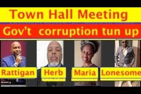 Town Hall Meeting , Ja Gov''t tun up di corruption -Police Heads & DPP playing politics