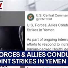 U.S. launches new series of strikes against Iran-linked targets in Yemen | LiveNOW from FOX