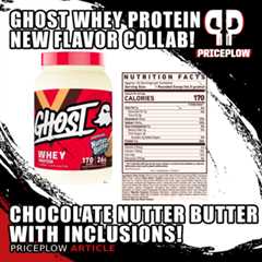 GHOST WHEY Chocolate Nutter Butter with Cookie Inclusions!