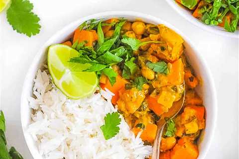 Sweet Potato Chickpea Curry