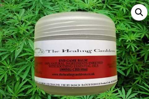 Oir completely natural CBD balm made by The Healing Cauldron. No chemicals or…