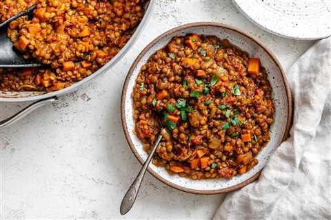 Quick Curried Lentils [Stove, Crockpot, IP]