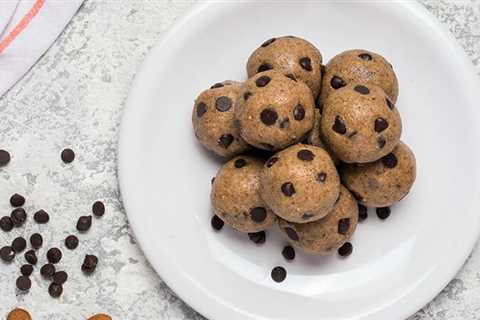 Keto Chocolate Almond Protein Balls