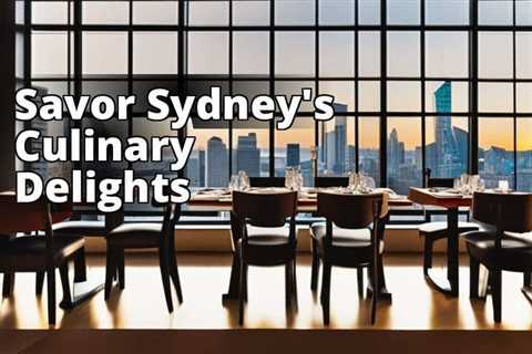 Where to Eat in Sydney CBD: Your Essential Dining Directory