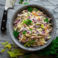 Easy Healthy Coleslaw Recipe