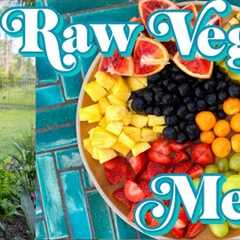 🌈 What I Ate Today, Raw Vegan Meals to Reset & Refresh for Spring (3 Easy Recipes)!