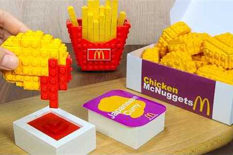 Best of ULTIMATE LEGO Fast Food Compilation | Viral Lifehack Cooking ASMR