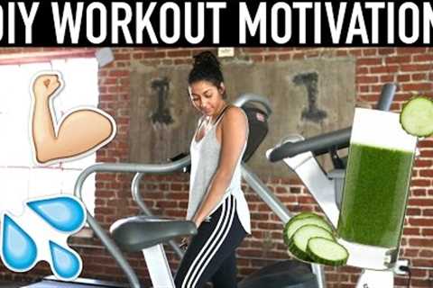 DIY Workout Motivation!  How To Lose Weight Fast! Fitness Tips & More! 💪🏻 💦