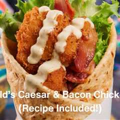 McDonald's Caesar and Bacon Chicken Wrap - Daily Dose of Wraps