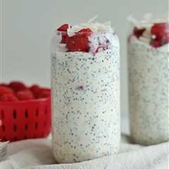 Jumpstart Your Morning with This Weight Loss-Friendly Raspberry Coconut Overnight Oats Recipe