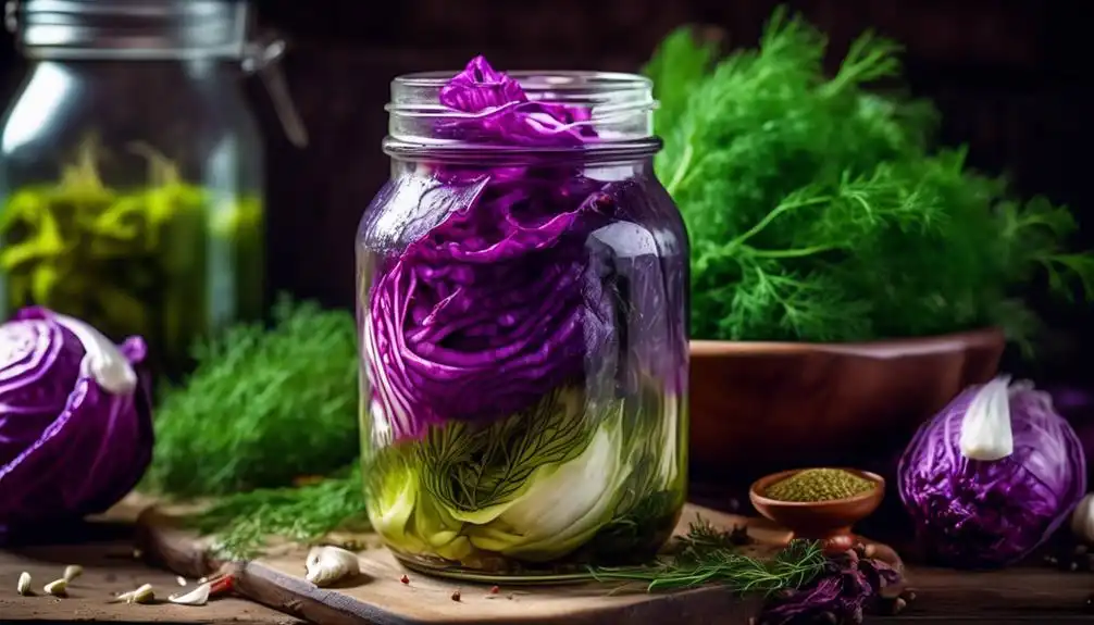 Low Carb Quick Pickled Cabbage Recipe